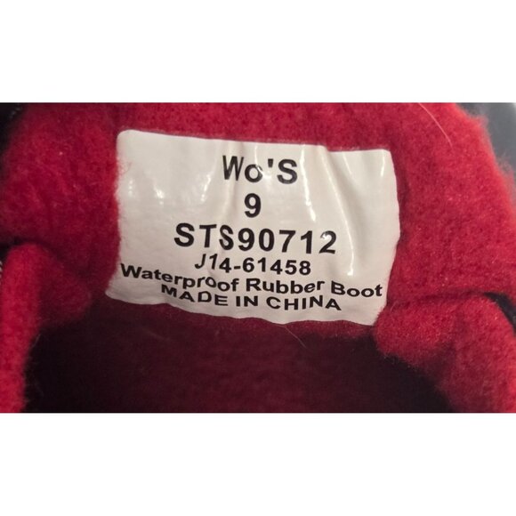 Sperry Topsider Ladies Navy and Plaid Waterproof Slip-On Sz 9 Outdoors Winter - Picture 6 of 7